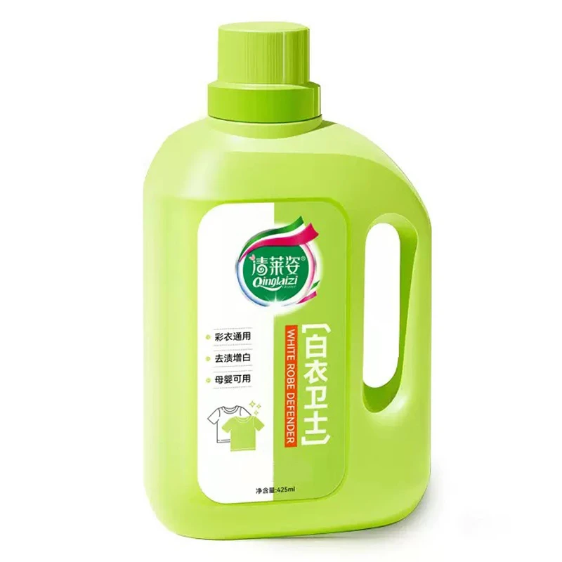 清莱姿白衣卫士衣物去污渍漂白衣服固色增艳洗衣液425ml
