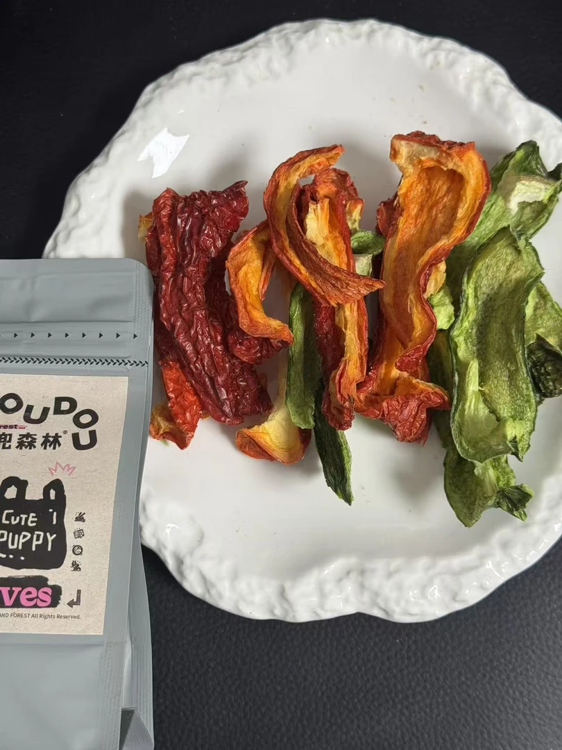 兜兜森林【冻干彩椒】狗狗零食主食伴侣狗狗水果蔬菜冻干