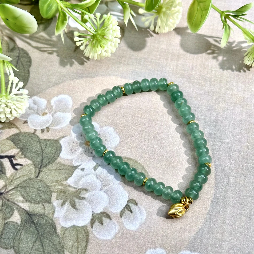 B37东陵玉手链气质清冷男女同款精致时尚百搭