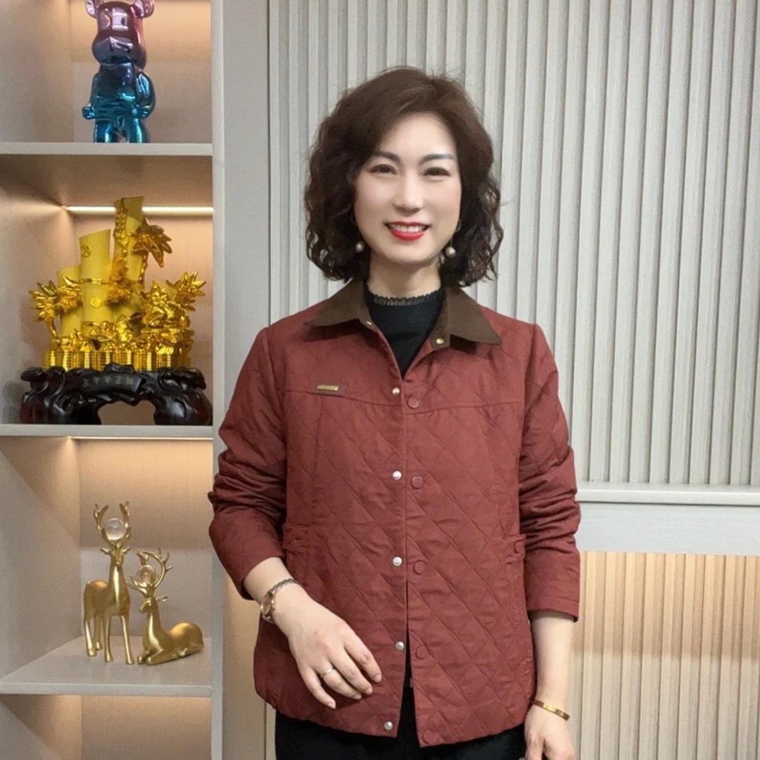 妈妈装红人欧若拉风流行时尚潮牌女装宽松春秋装外套休闲百搭长袖