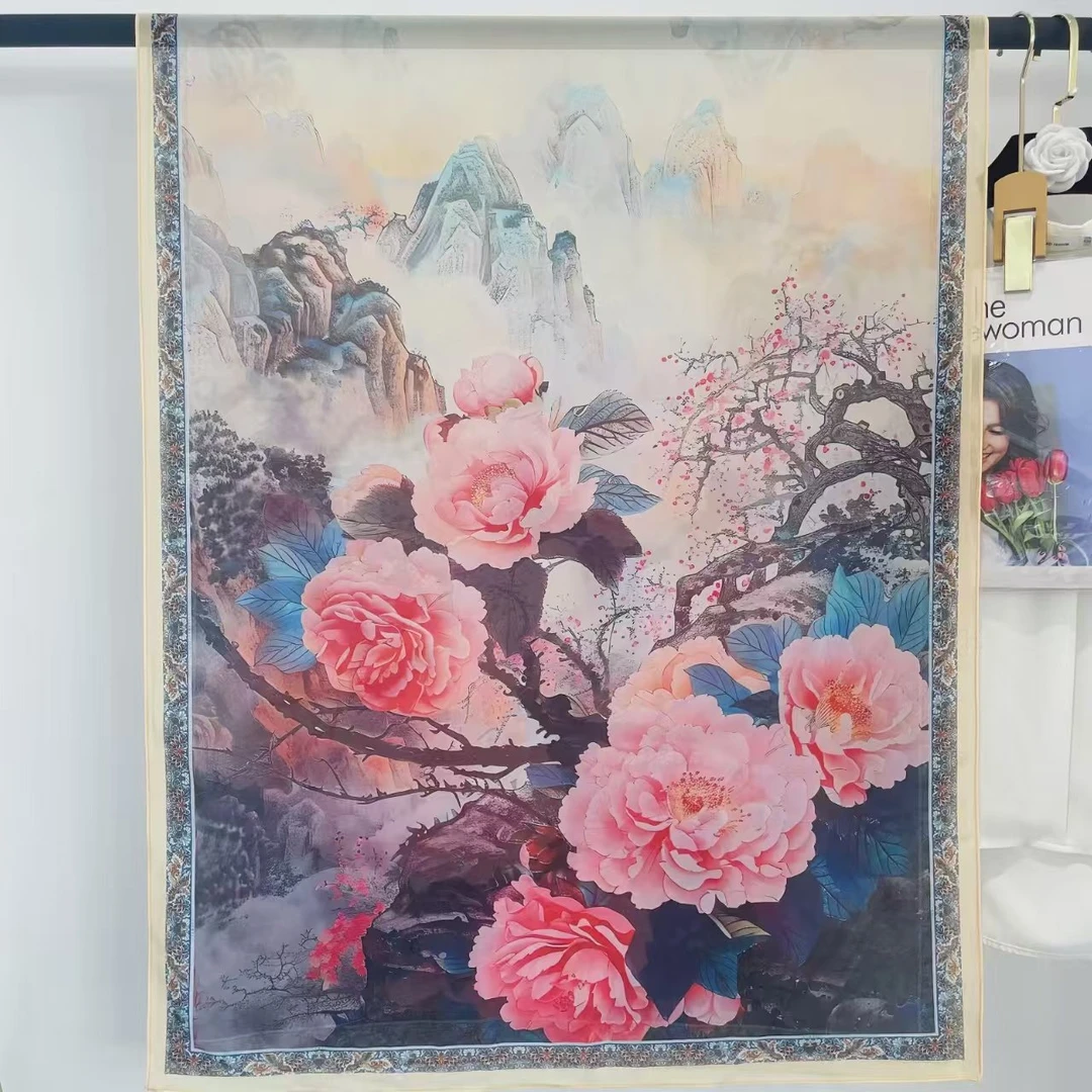 【孤品福利】新款粉丝福利薯莨纱女士长巾夏季丝巾百搭爆款花色国风