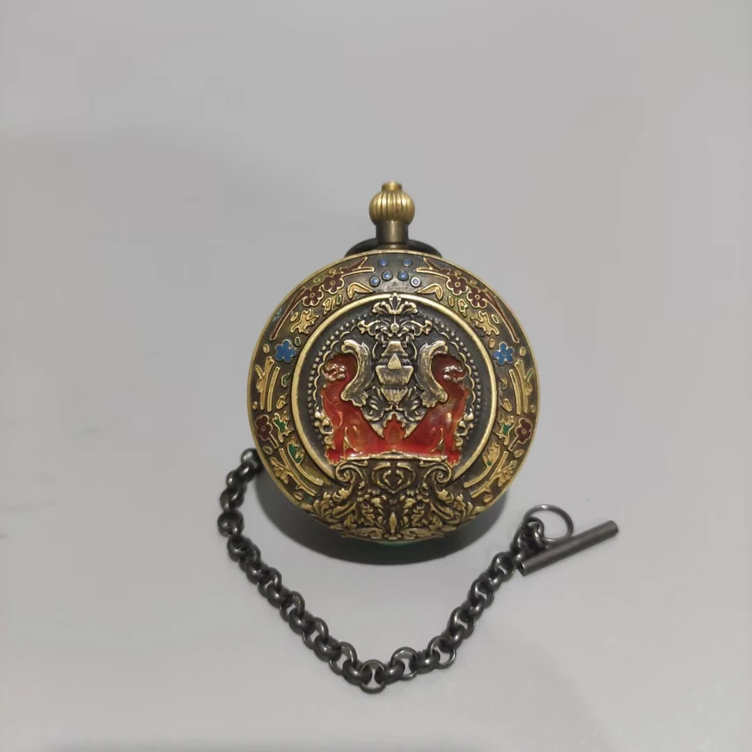 lot39  DY5114  清代  铜古董怀表