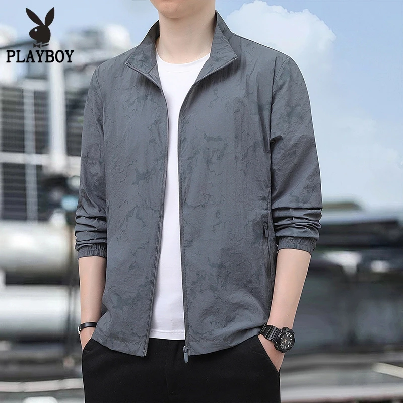 花花公子夏季防晒衣男款爆款2025新款正品抗紫外线防晒外套皮肤衣