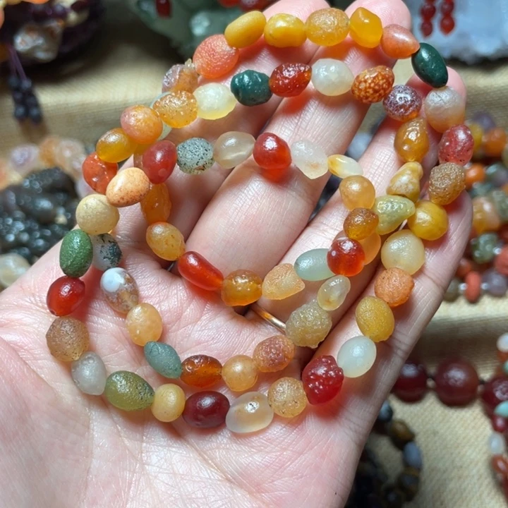 玛瑙/玉髓未镶嵌手链