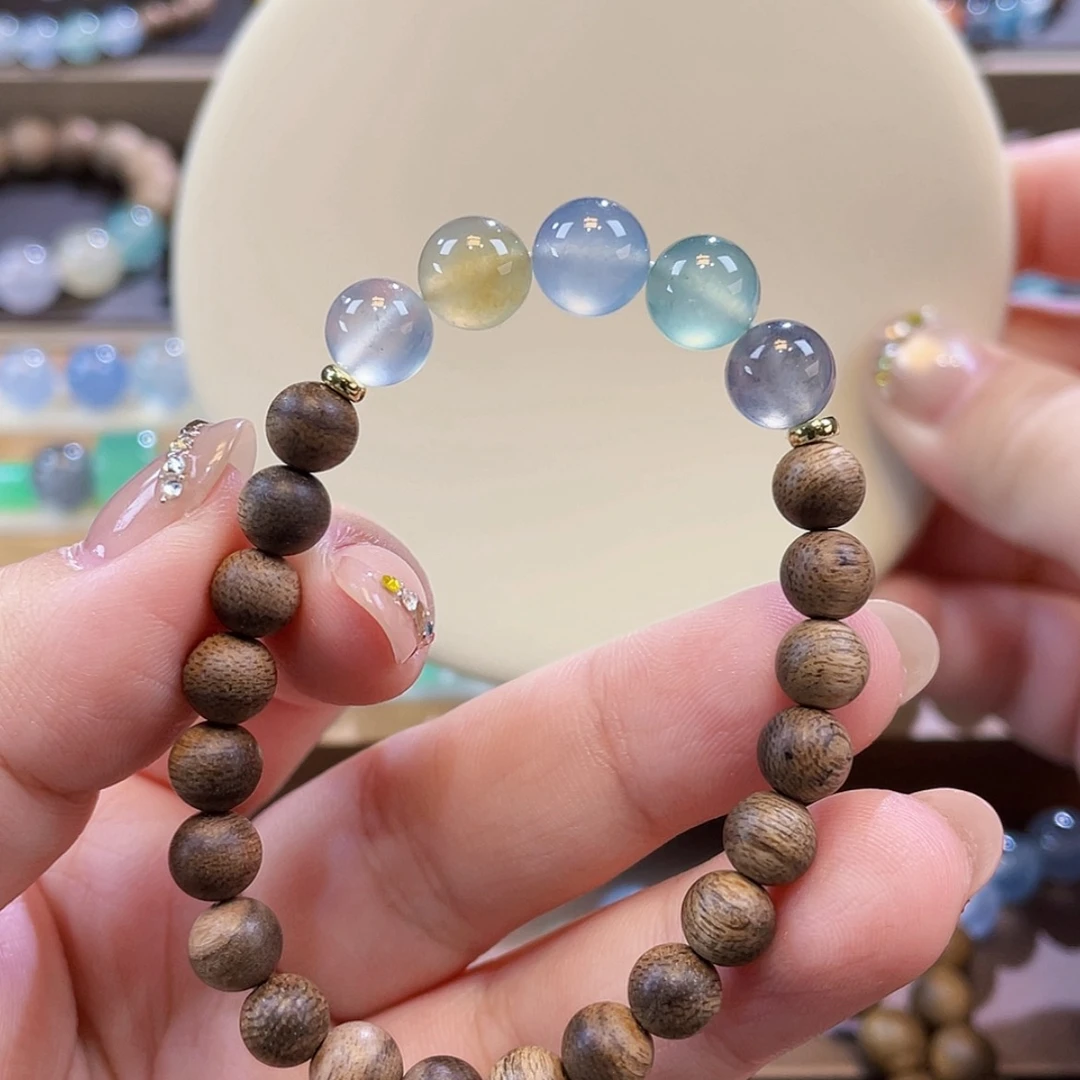 【闪购商品】未镶嵌手链翡翠高种马卡龙