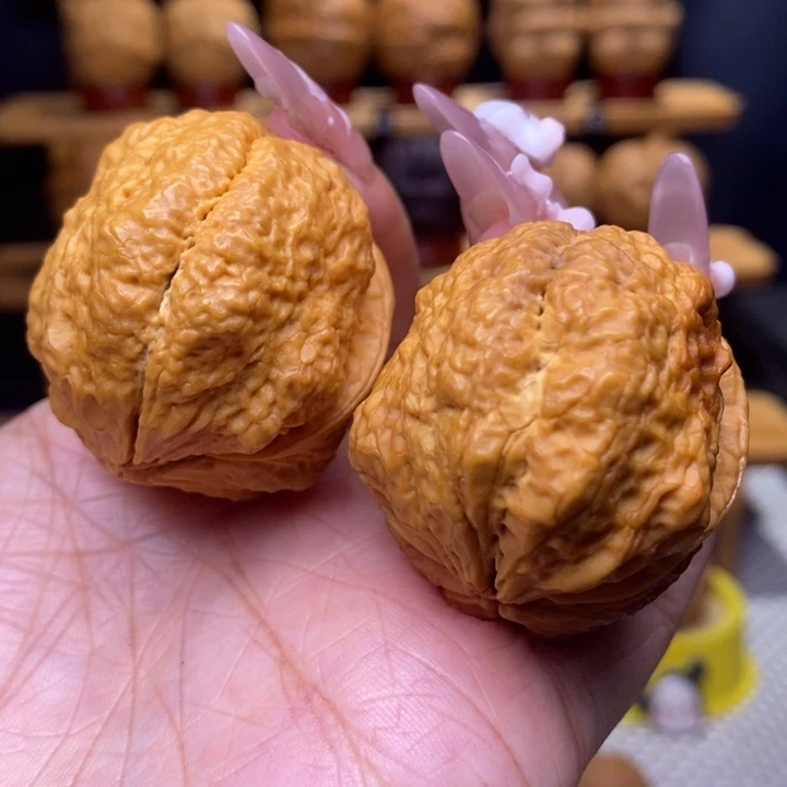 把件文玩核桃饕餮61号
