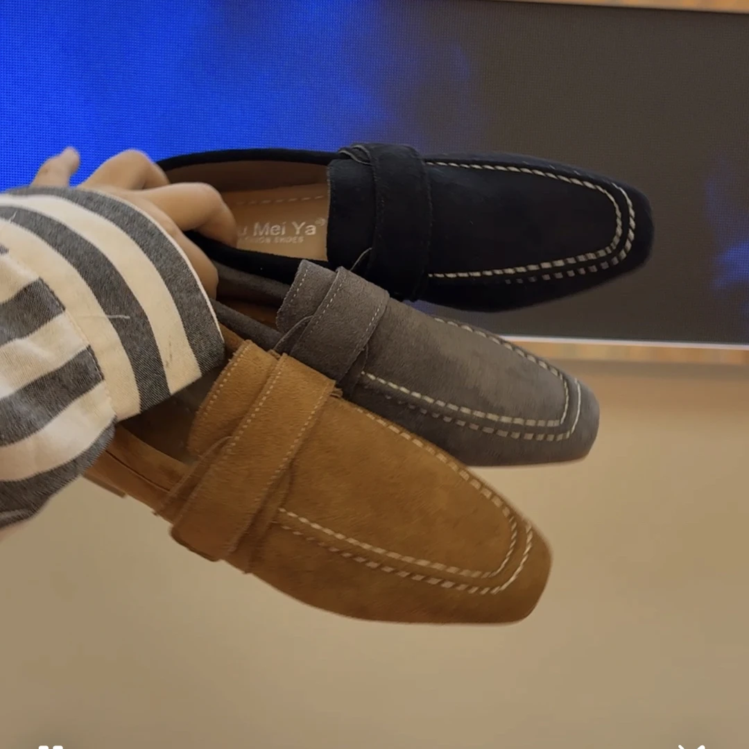 【Zulhuma】新款百搭2025年新款女生平底鞋 A17