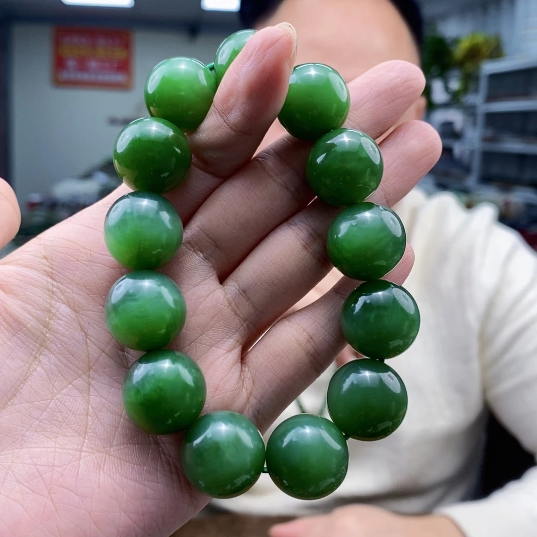 和田玉手串未镶嵌