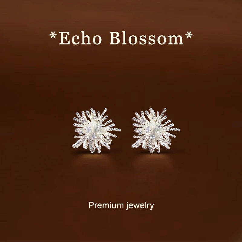 铜合金耳饰 镀K金2025款A075【雪吻珍珠】耳钉