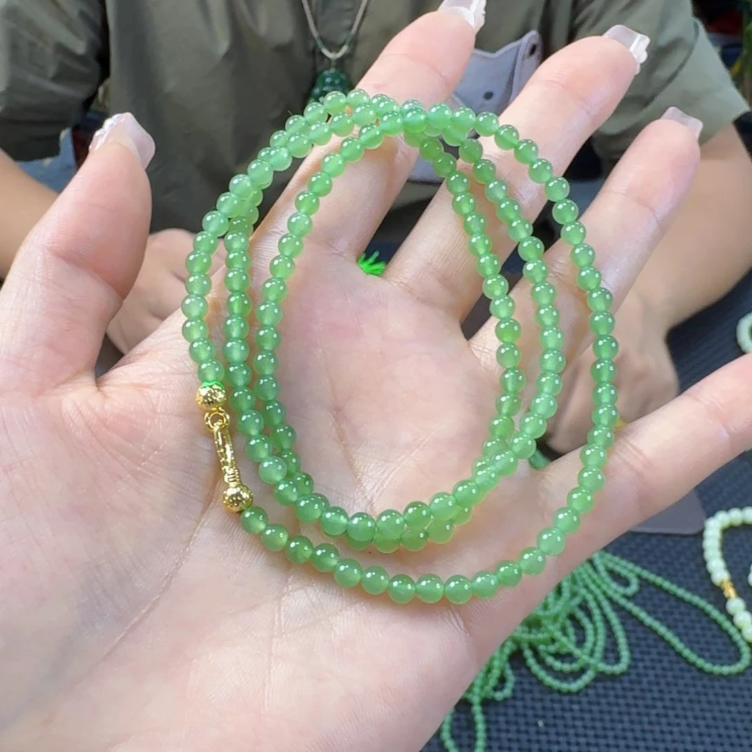 和田玉（碧玉）未镶嵌颈饰卡4