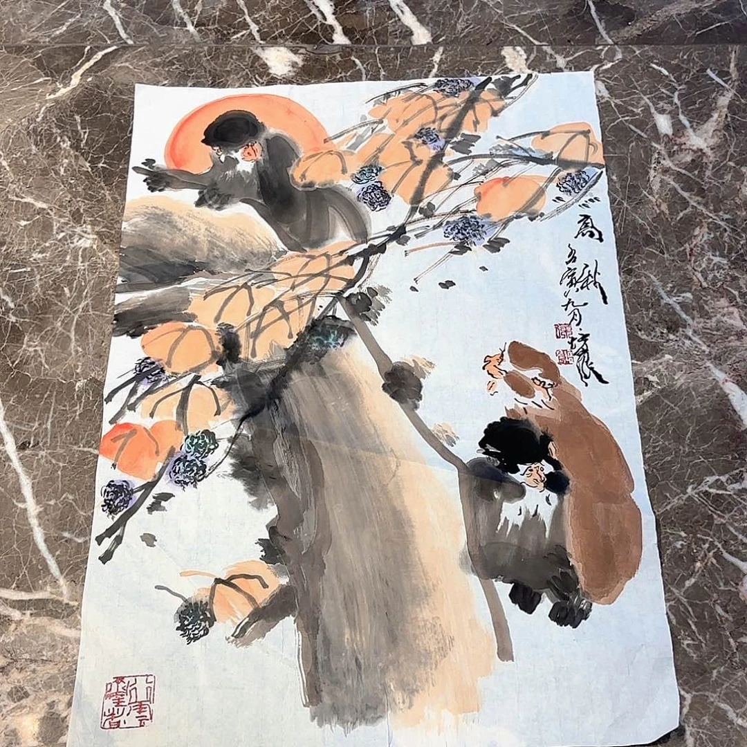 横款精品书画作品