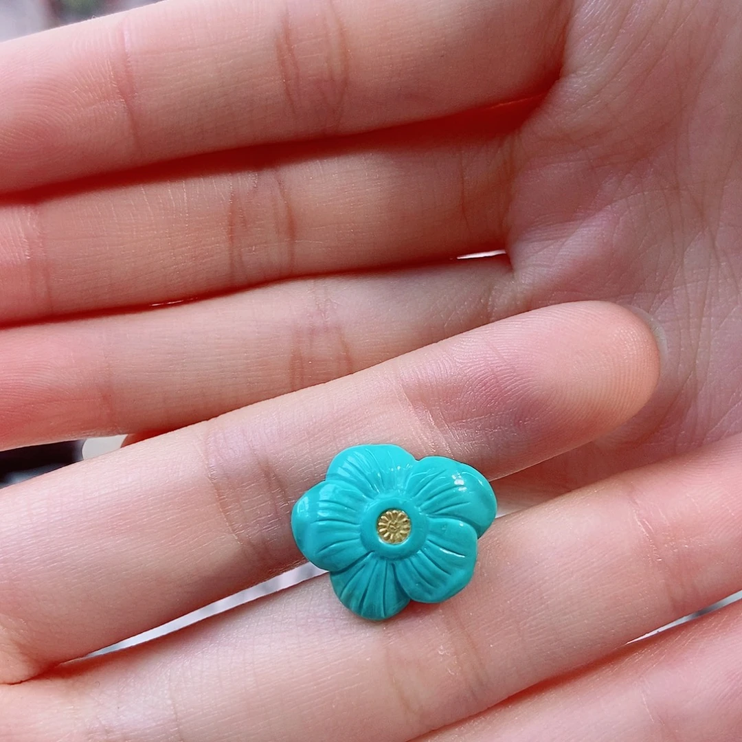 未镶嵌绿松石珠宝奇石