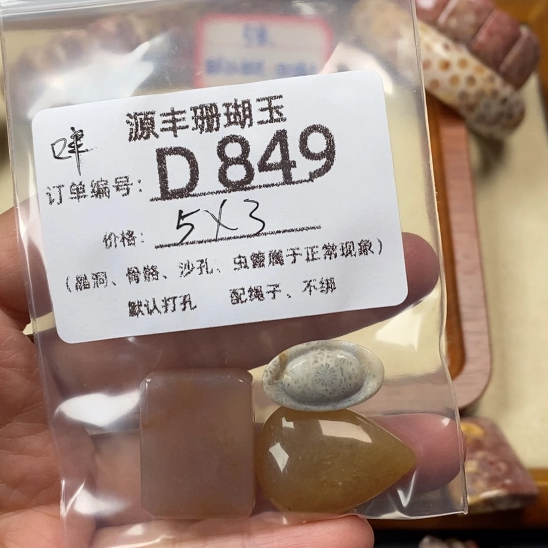 咩***~硅化玉未镶嵌颈饰
