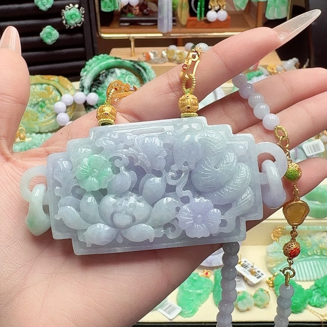 颈饰未镶嵌翡翠翡翠吊坠