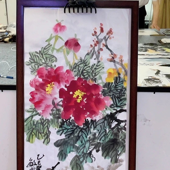 国画张圣敏先生纯手绘作品