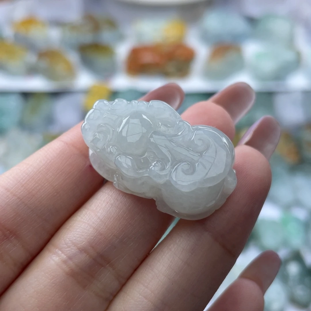 颈饰未镶嵌翡翠貔貅20