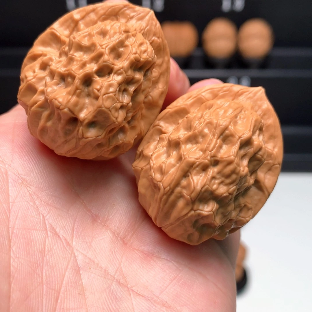 把件文玩核桃方*东荷叶蟾