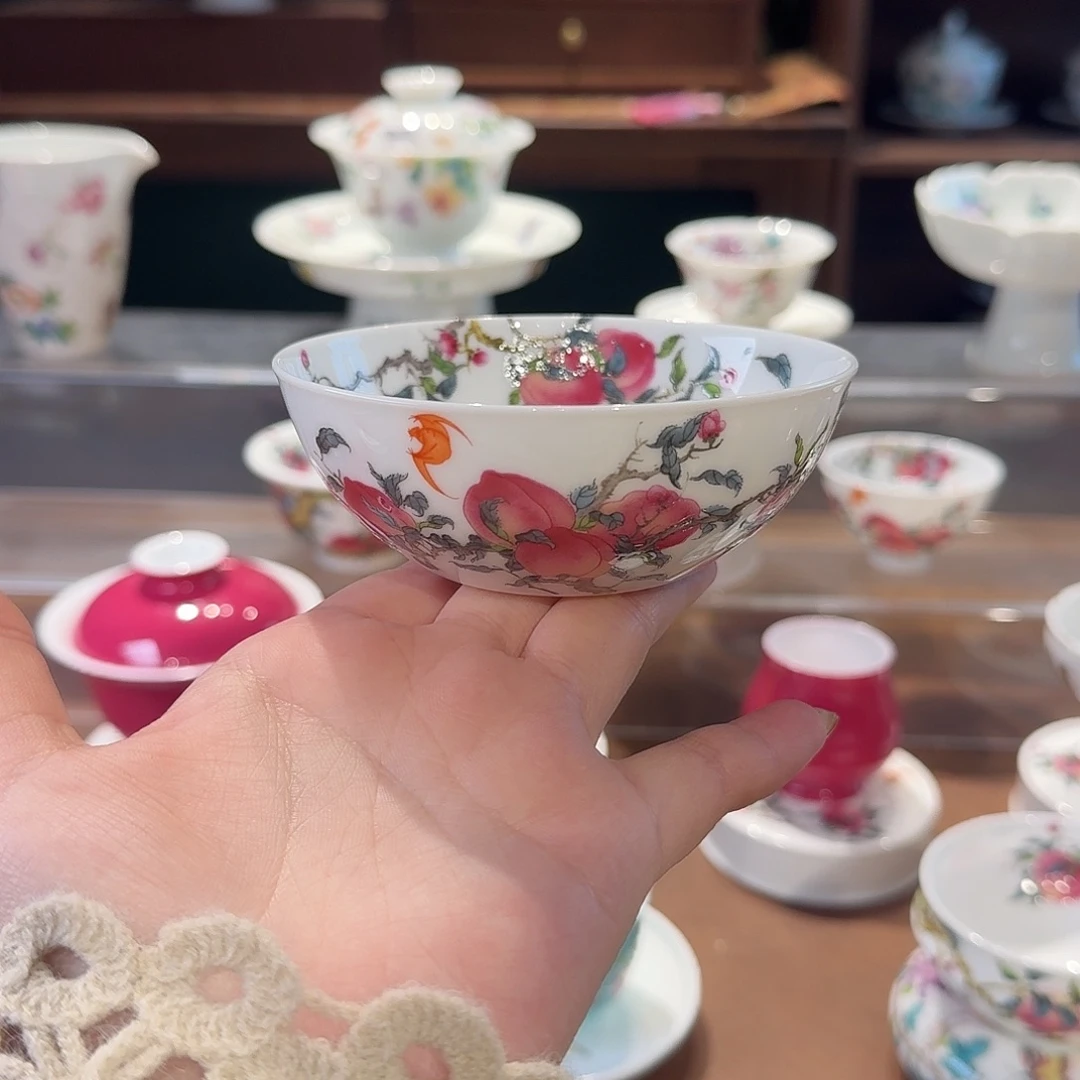 珐琅彩主人杯茶具茶具茶具