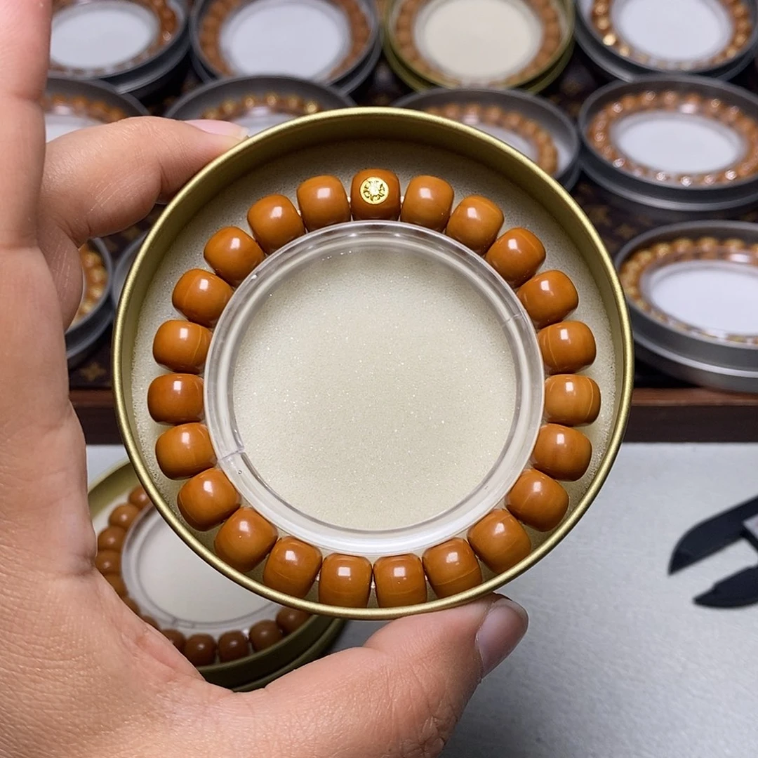 猴头核桃手串42号18k道珠小老型10+左右