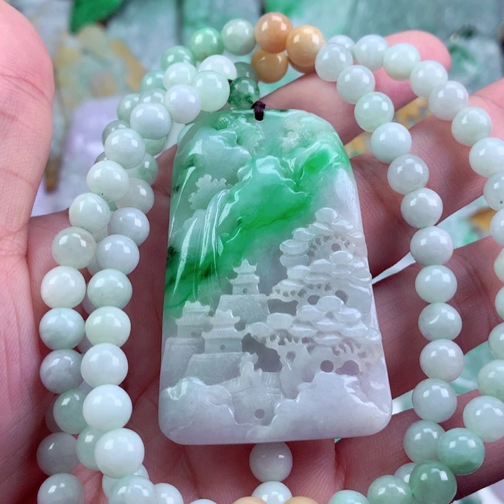 吊坠(不含链)未镶嵌翡翠