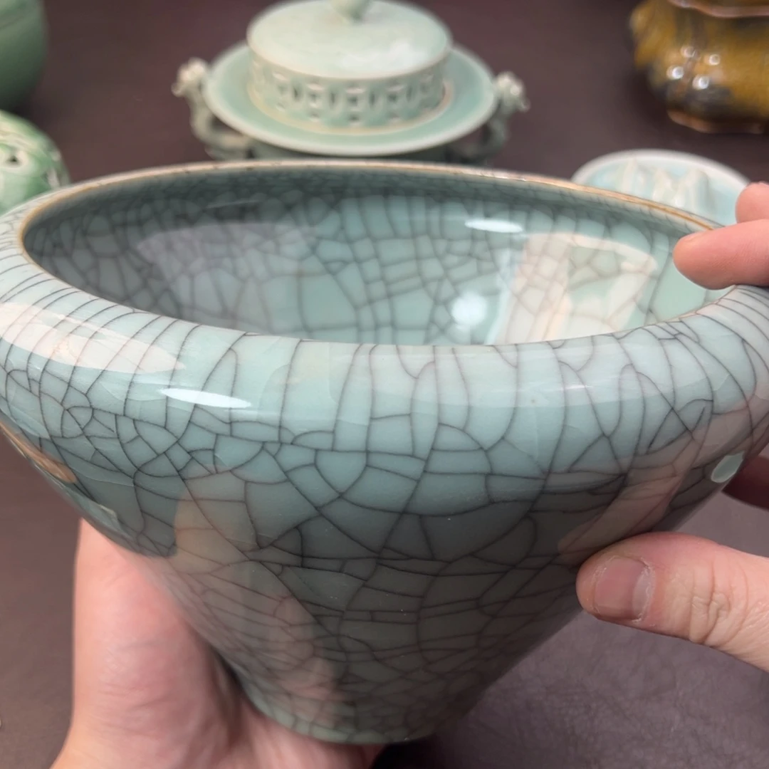 青瓷茶器青瓷茶器微瑕