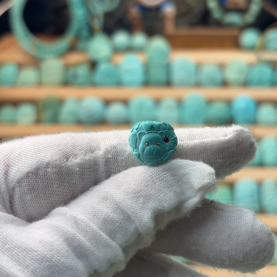 绿松石未镶嵌配饰