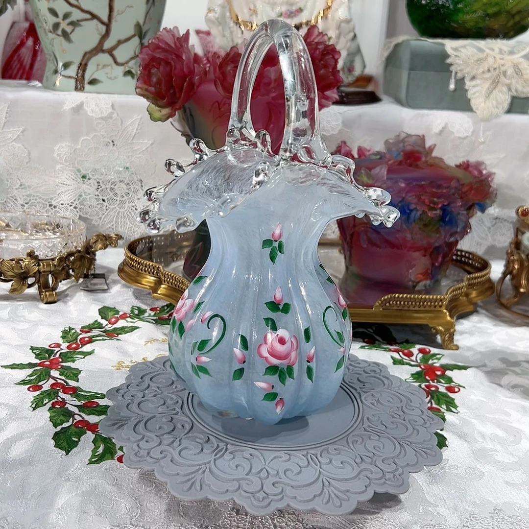 陶瓷福利芬顿复刻款琉璃钱袋子花瓶