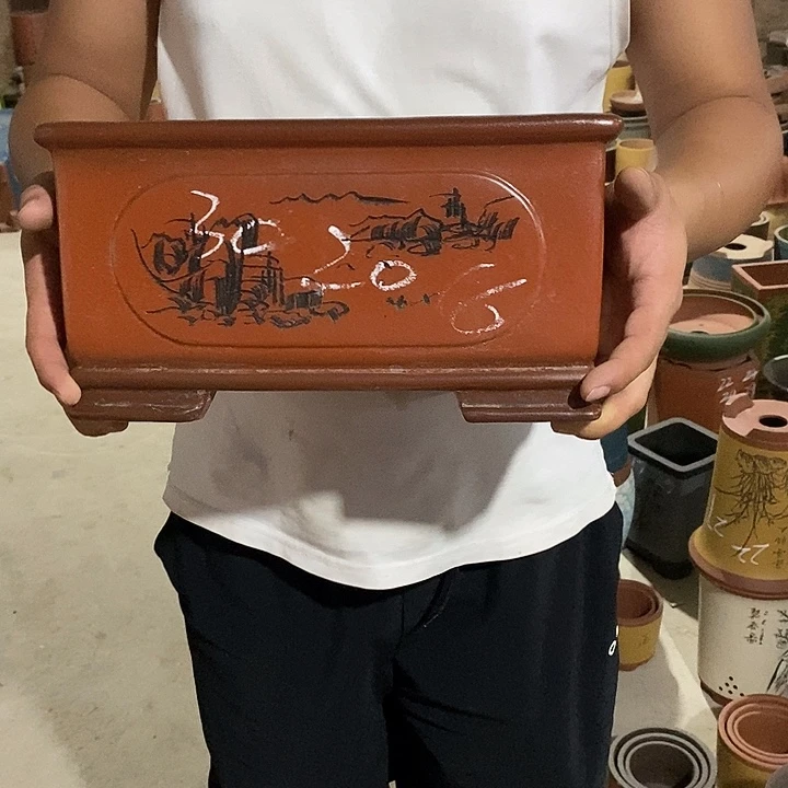 紫砂花盆紫砂花盆