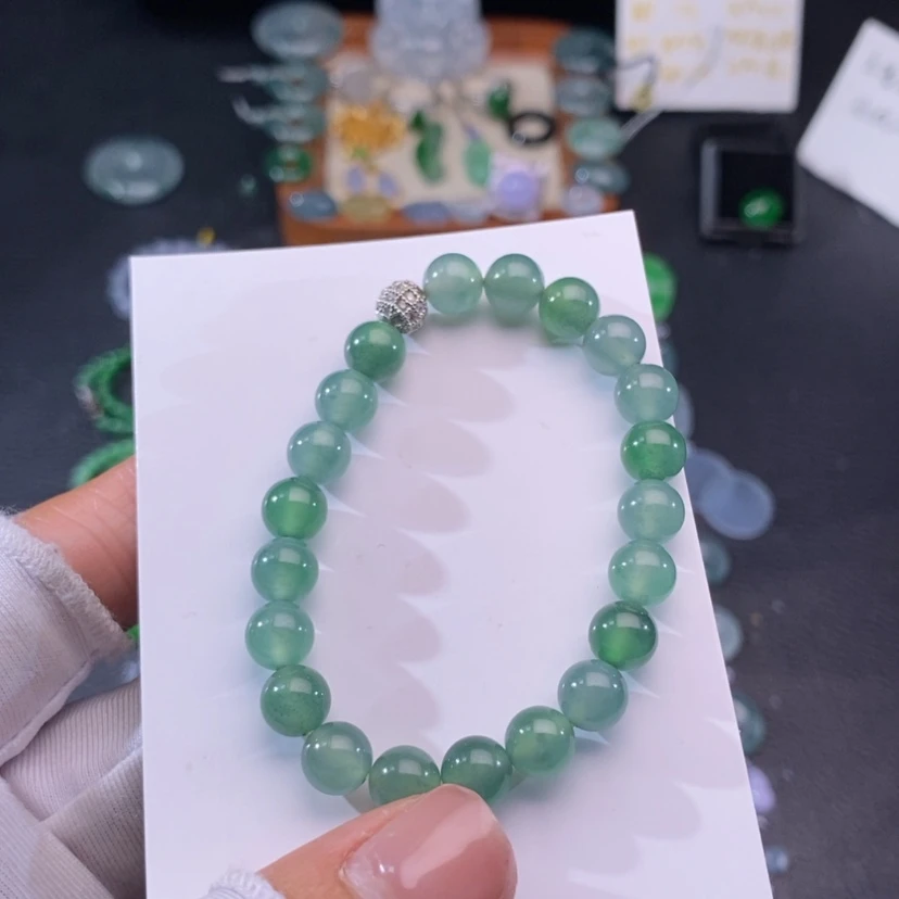 【闪购商品】翡翠挂件未镶嵌珠串