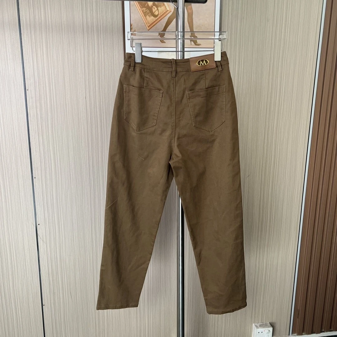 6113撤柜xxq筒裤2025显瘦新品小个子减龄百搭休闲裤