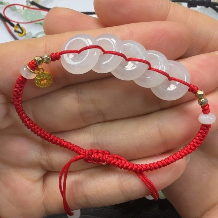 翡翠未镶嵌手绳789999