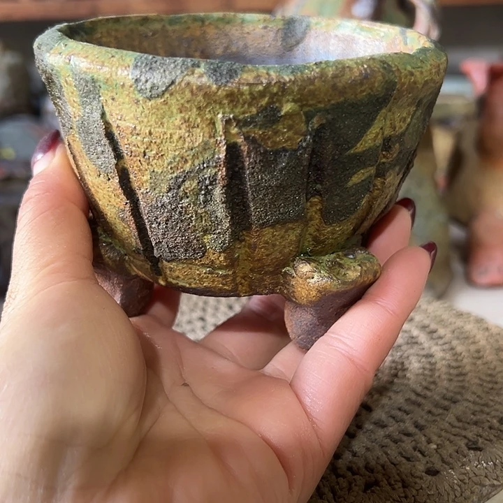 满58包邮高温粗陶