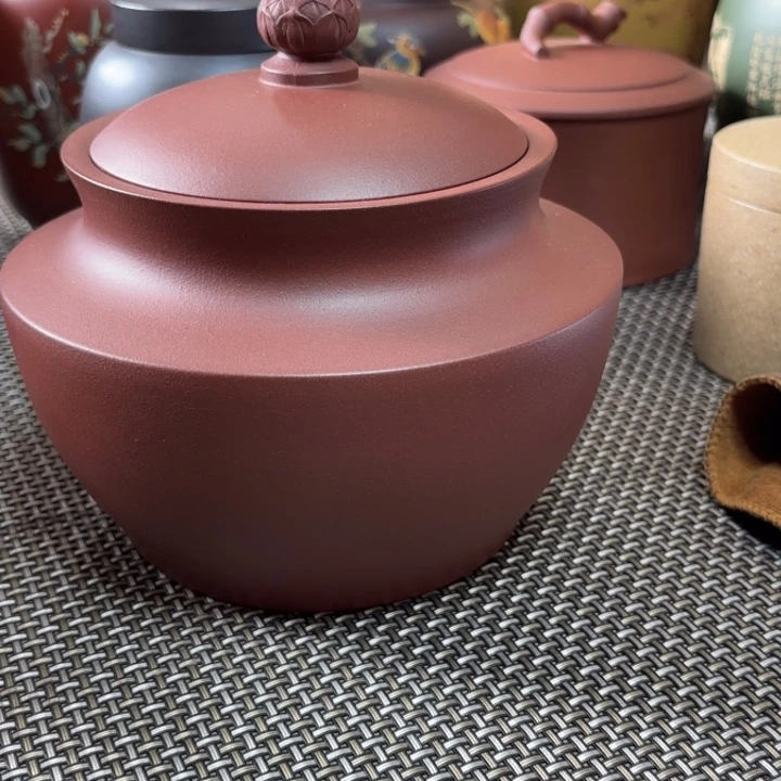 紫砂茶叶罐中高端紫砂茶叶罐