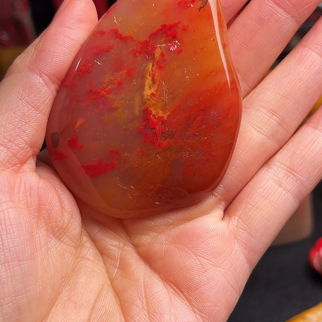 巴林石其他鸡血石原石