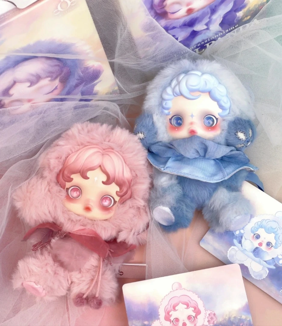 【卷婆】sp搪胶毛绒公仔盲盒挂件