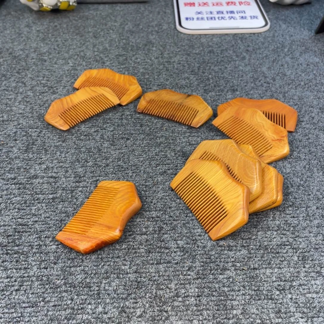 柏木（崖柏）太行崖柏，手工梳子