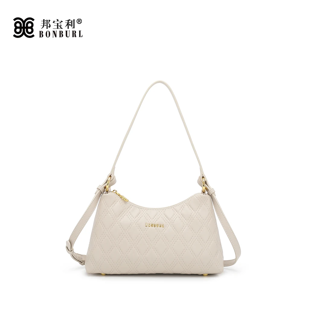 Bonburl/邦宝利【工厂直销】女士新款休闲通勤百搭腋下包斜挎包8618