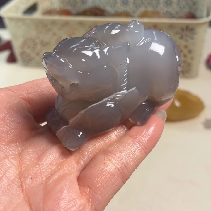 玛瑙/玉髓未镶嵌吊坠(不含链)