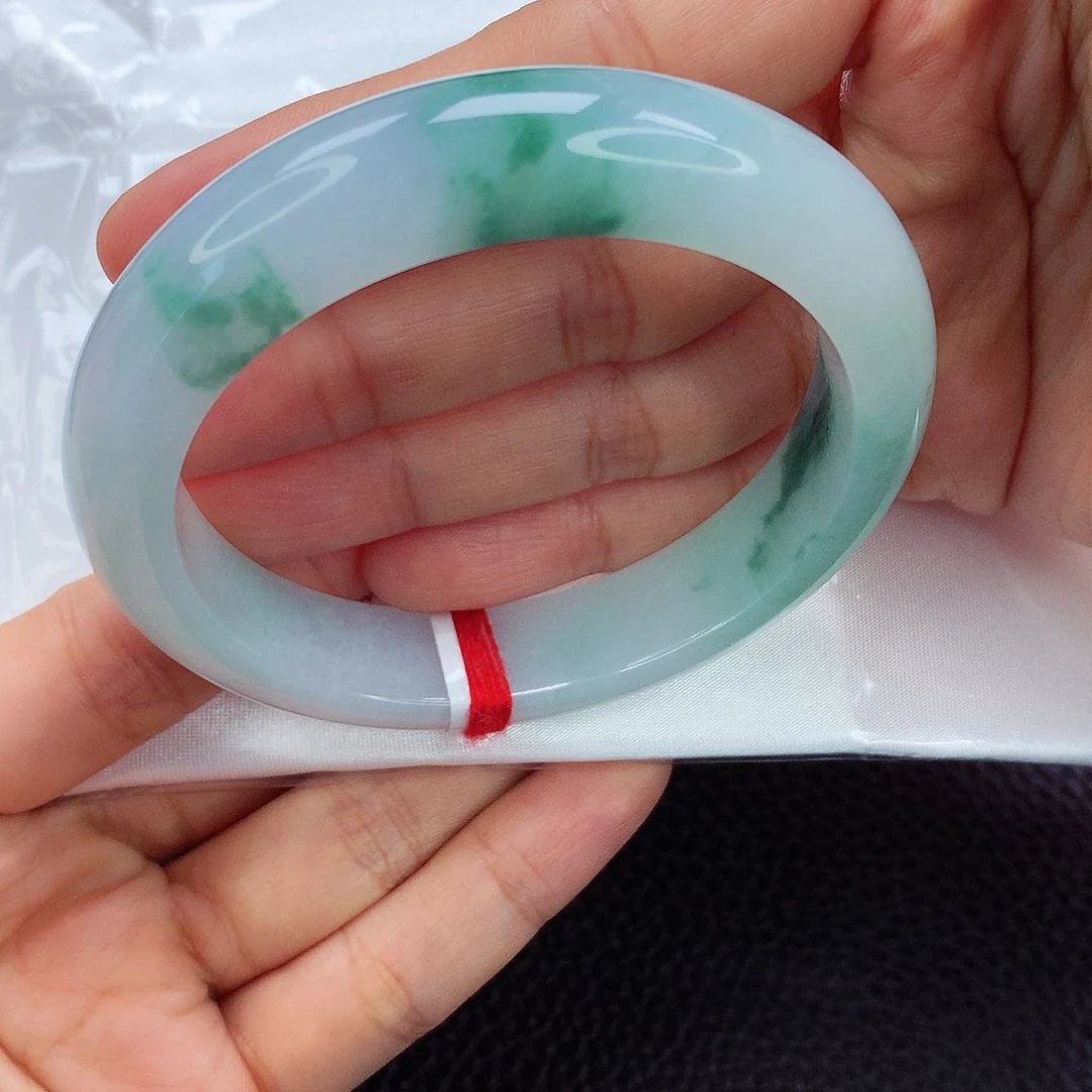 未镶嵌手镯翡翠55.5 君子如兰 陌上颜如玉