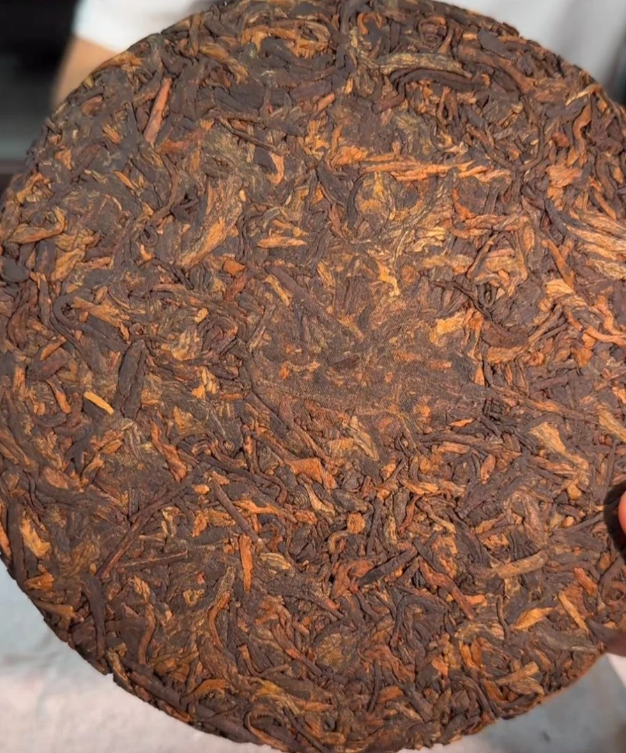 【15072-90】无量笋壳熟茶 普洱茶熟茶357g送茶样