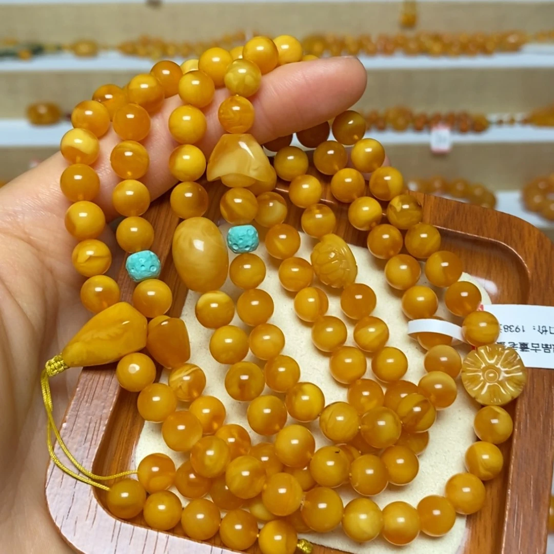 【闪购商品】未镶嵌颈饰蜜蜡项链