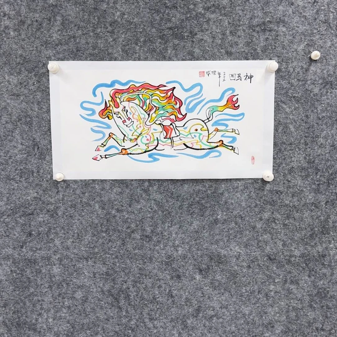 国画国画作品HHQ老师