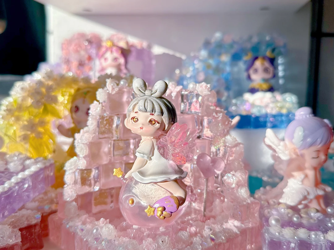 【跟车-直播拆】欧冰块/盲盒/手机链/手机背夹/diy配件/萌粒