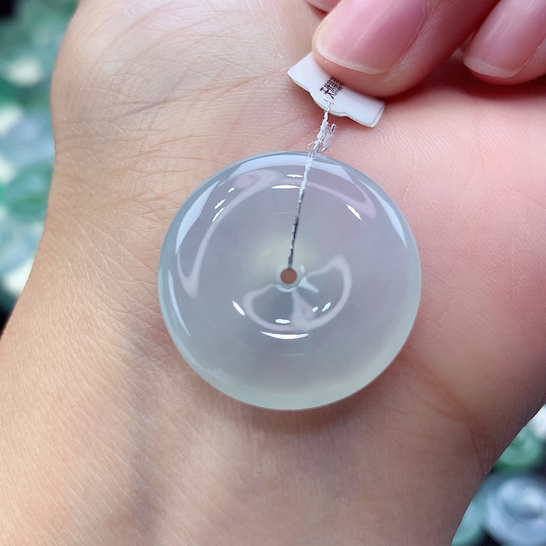 颈饰未镶嵌翡翠编号36尺寸23.7-5.8