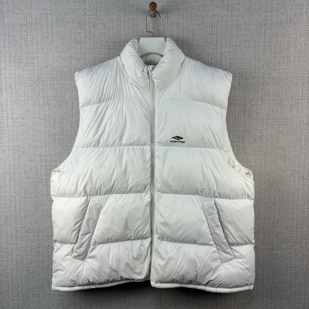 未使用 Balenciaga/巴黎世家 SS24羽绒马甲/码48/全新/编号10082