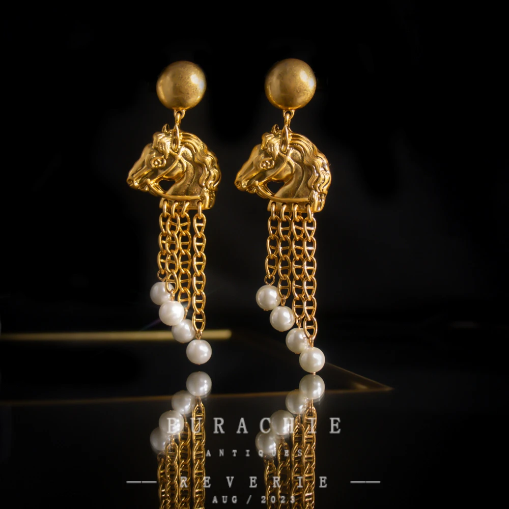 铜合金仿水晶耳饰 【1513】周年珍藏英｜经典原标克拉款CrownFrett