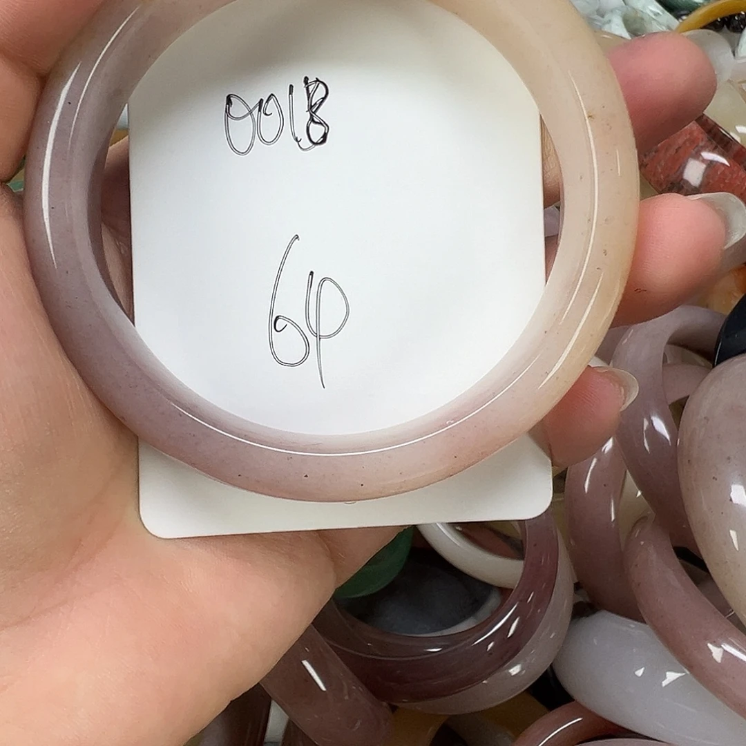 未镶嵌手镯石英质玉0018