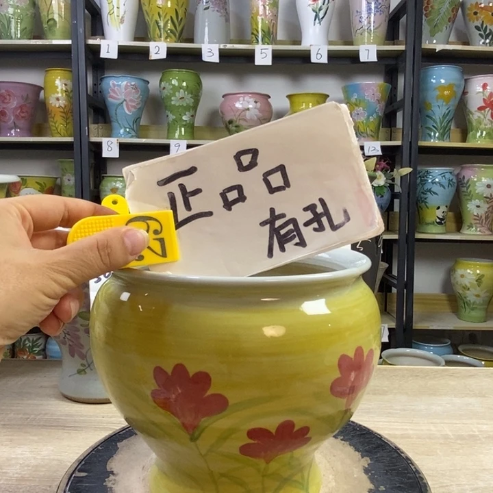 景德镇高温陶瓷花盆