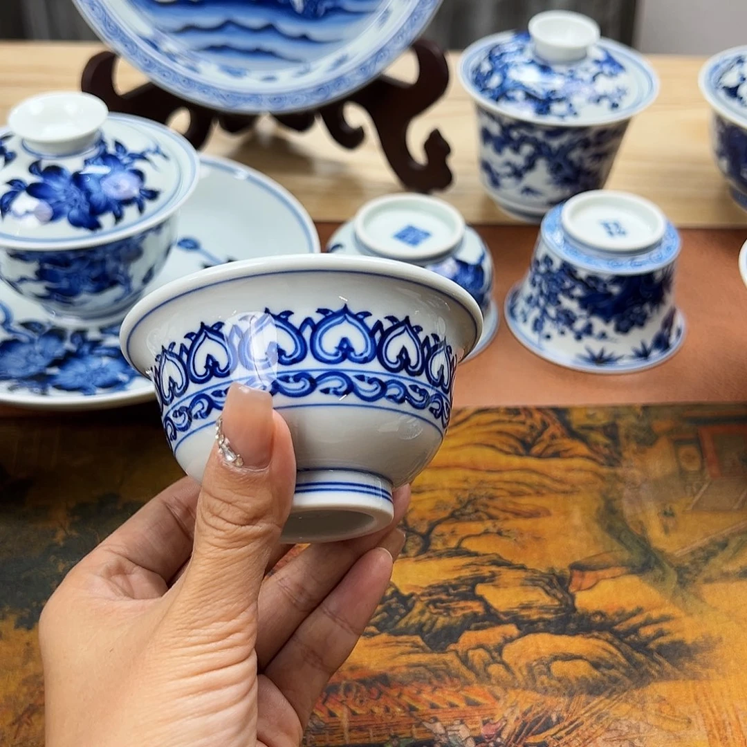 杯景德镇手绘主人杯