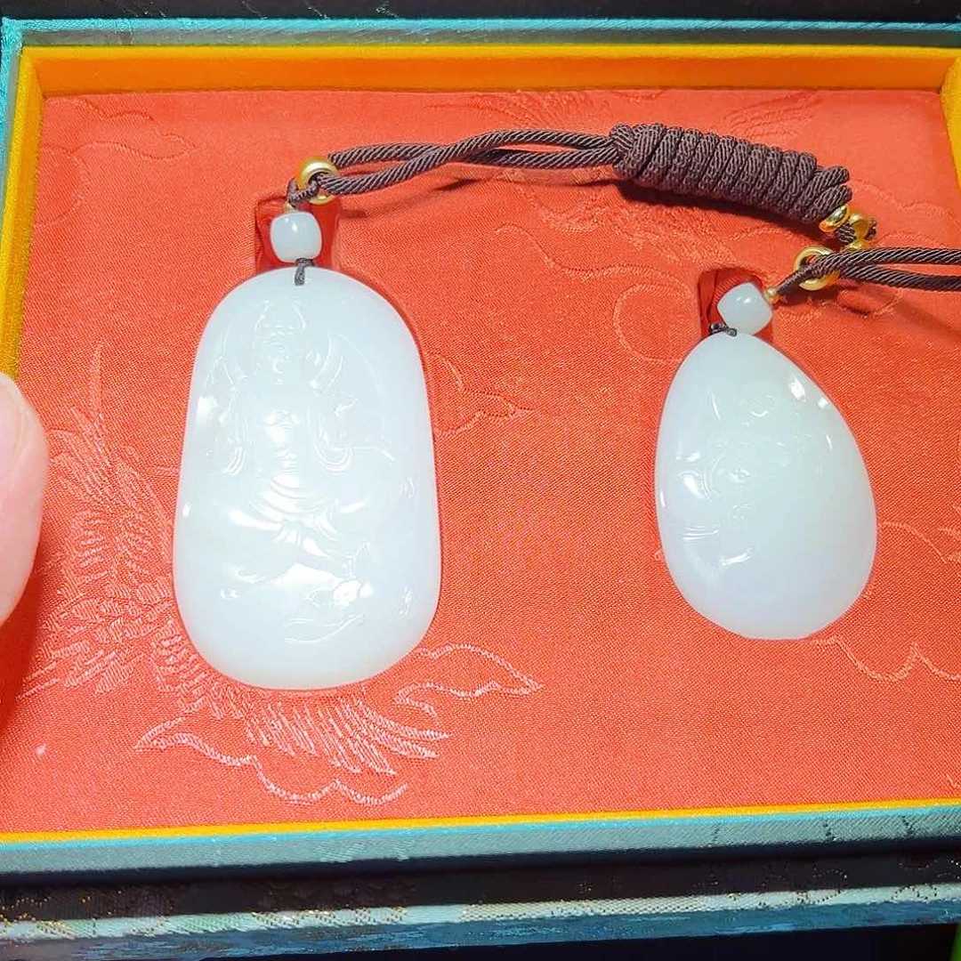 和田玉把件未镶嵌泽*0